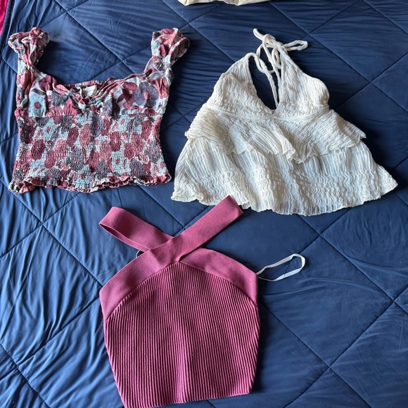 Wilfred Tops - Wilfred Women's Tank Tops - Red, White, Pink